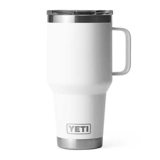 Yeti Rambler 30oz/887ml Travel Mug with Stronghold Lid - White