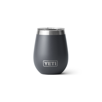 Yeti Rambler 10oz/295ml Wine Tumbler With Magslider Lid - Charcoal