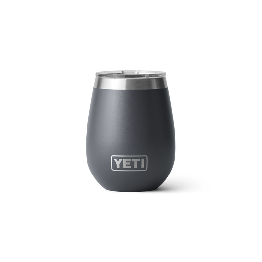 Yeti Rambler 10oz/295ml Wine Tumbler With Magslider Lid - Charcoal