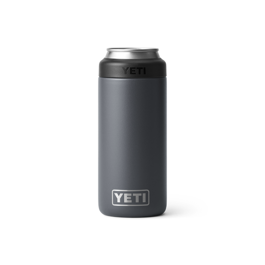 Yeti Rambler 355ml Colster Slim Can Insulator - Charcoal