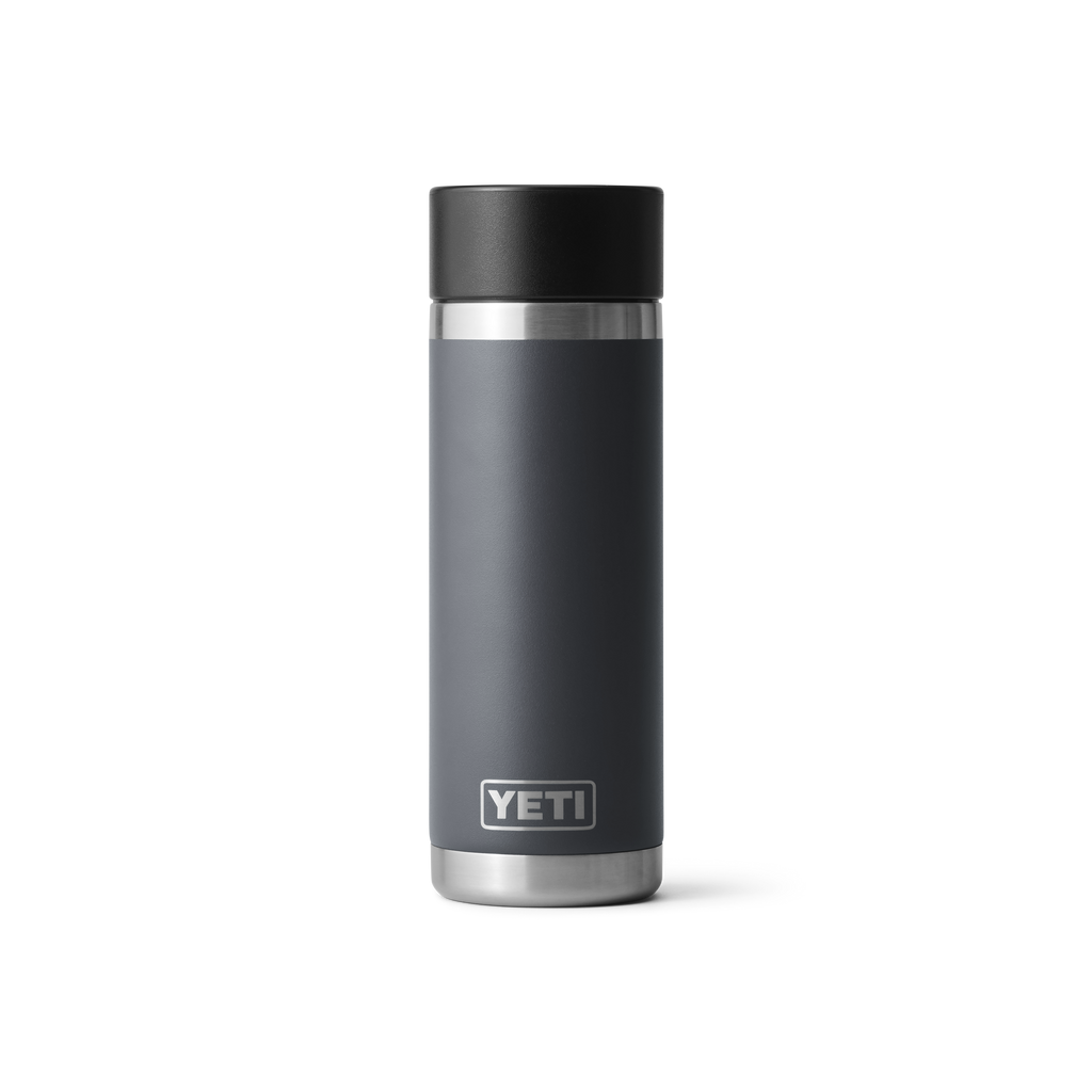 Yeti Rambler 18oz/532ML Bottle with Hotshot Cap - Charcoal