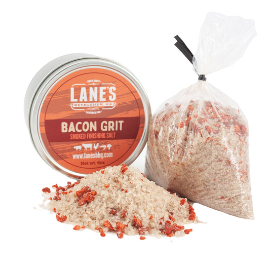 Lane's BBQ - Bacon Grit Smoked Finishing Salt 6oz