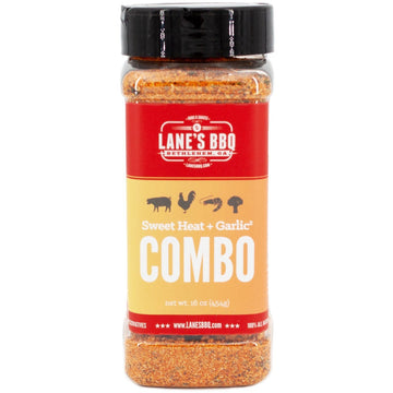 Lane's BBQ - Combo Rub: Sweet Heat & Garlic 2 - 16oz