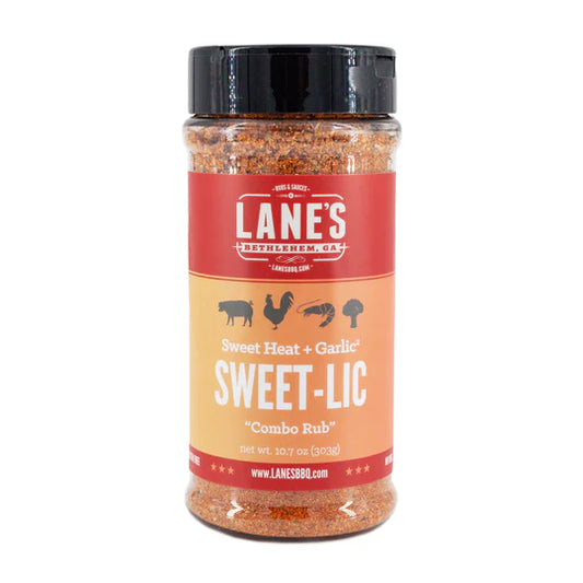 Lane's BBQ - Sweet-Lic Combo Rub - Sweet Heat & Garlic² - Pitmaster