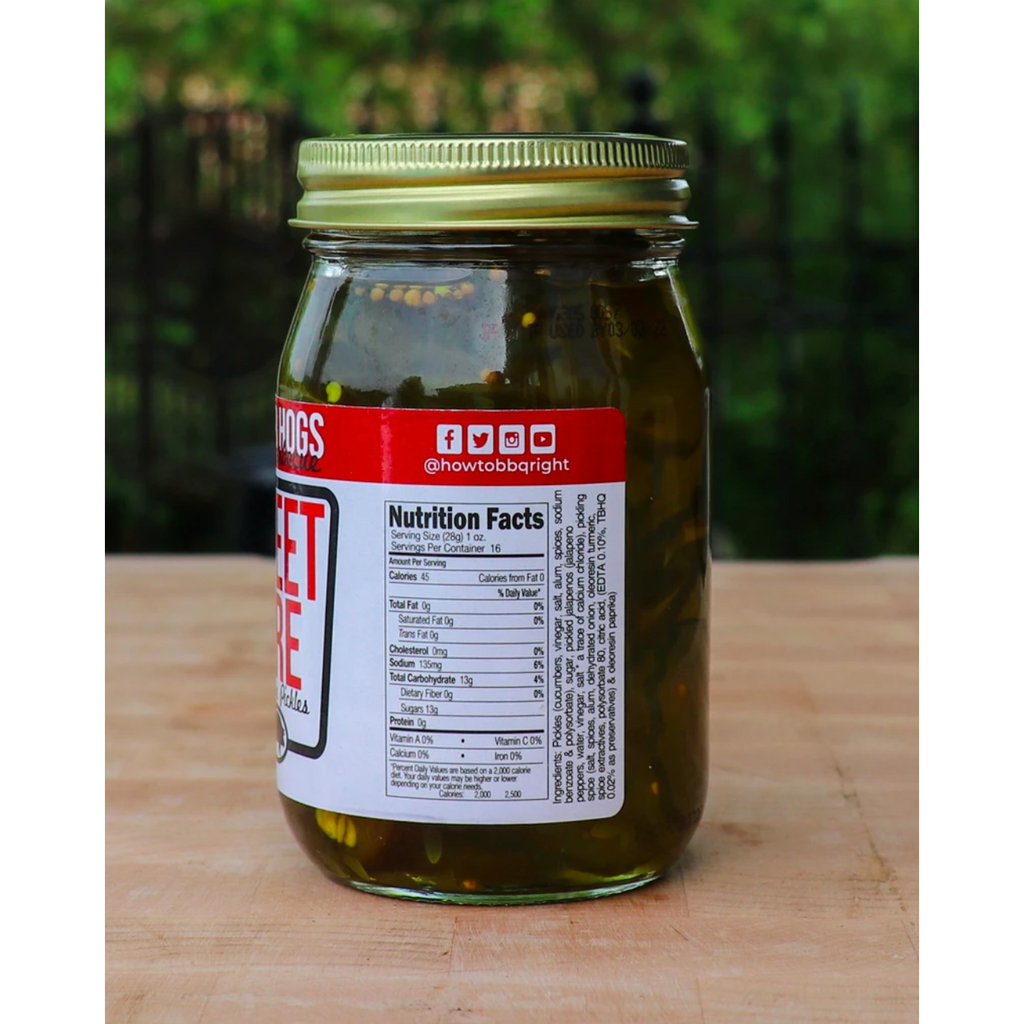 Killer Hogs Barbecue - Sweet Fire BBQ Pickles
