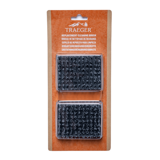 Traeger - Replacement BBQ Cleaning Brush 2 Pack